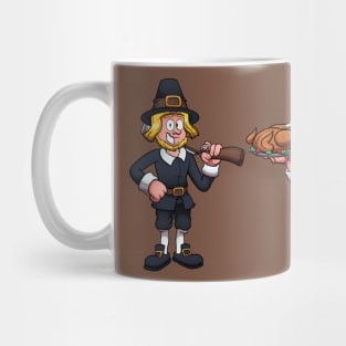 Pilgrim Man And Woman Mug